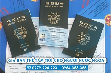 Thẻ tạm trú hết hạn trược giấy phép lao động thì phải làm gì ?